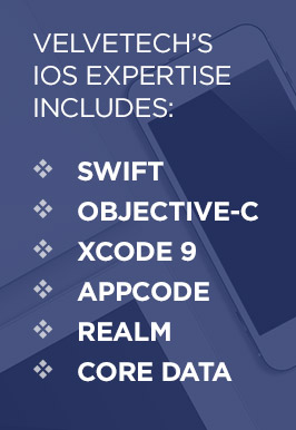 Velvetech's iOS App Development Expertise