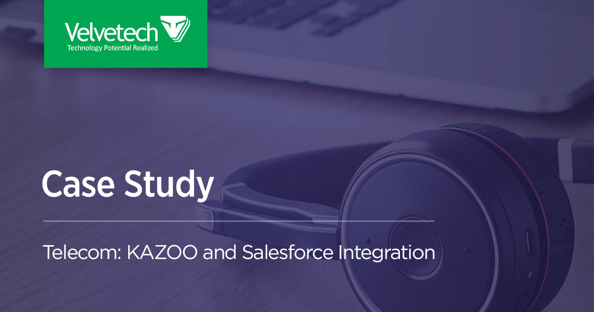 KAZOO VoIP System Integration with Salesforce Velvetech