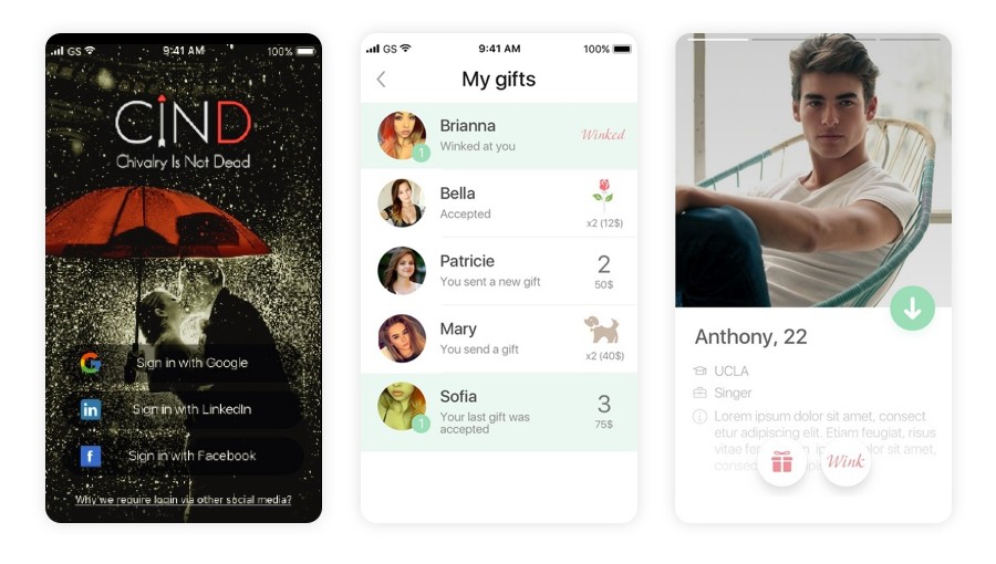 Mobile Dating App Development for iOS and Android