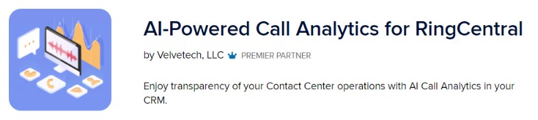 AI-Powered Call Analytics at RingCentral App Gallery